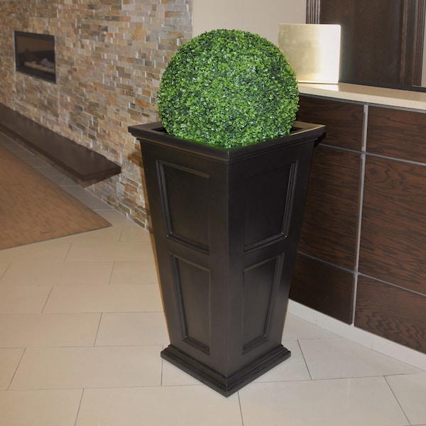 Fairfield 40in Tall Planter - Espresso